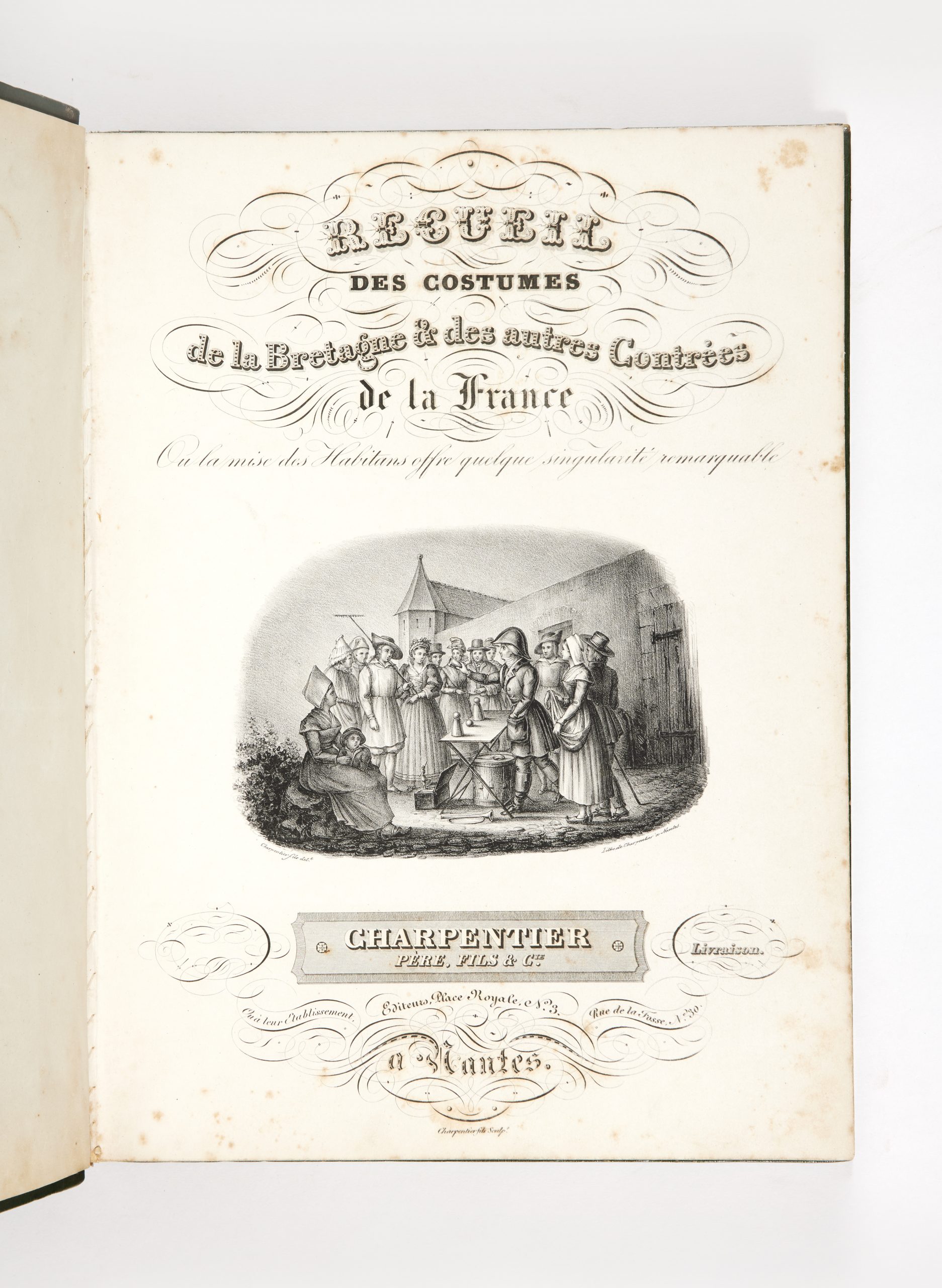 <span class="artist-name-product">CHARPENTIER Henri</span> Recueil des costumes de la Bretagne & des autres contrées de la France où la mise des habitants offre quelque singularité remarquable. - Image 5