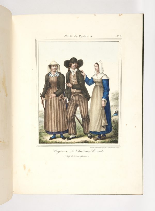 <span class="artist-name-product">CHARPENTIER Henri</span> Recueil des costumes de la Bretagne & des autres contrées de la France où la mise des habitants offre quelque singularité remarquable. – Image 6
