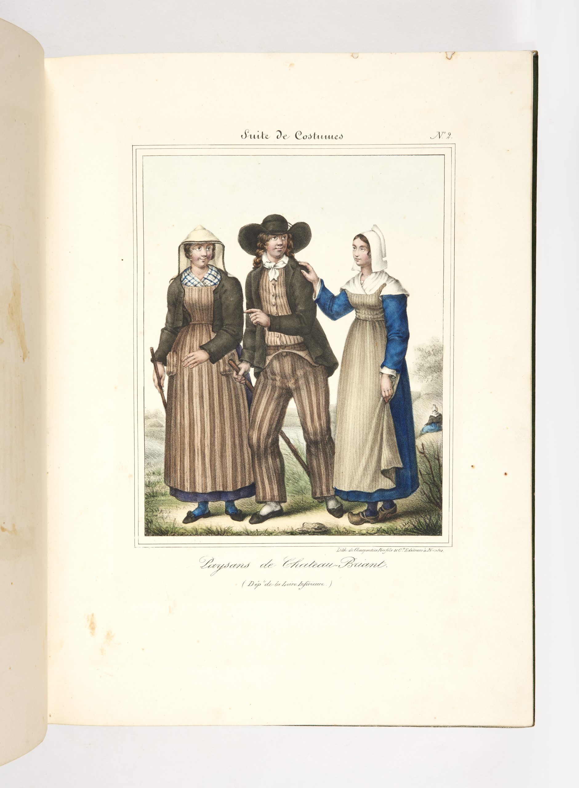<span class="artist-name-product">CHARPENTIER Henri</span> Recueil des costumes de la Bretagne & des autres contrées de la France où la mise des habitants offre quelque singularité remarquable. - Image 6