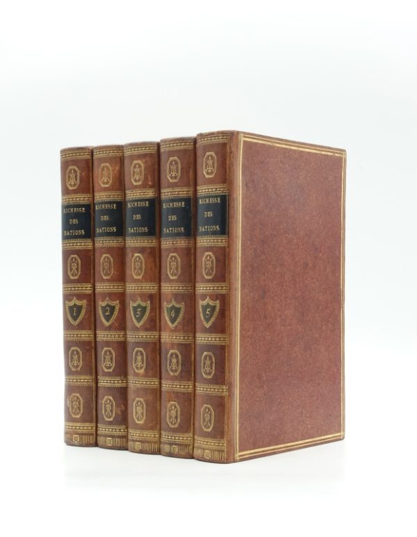<span class="artist-name-product">SMITH Adam</span> Recherches sur la nature et les causes de la richesse des nations. Traduction nouvelle avec des notes et observations par Germain Garnier. - Image 3