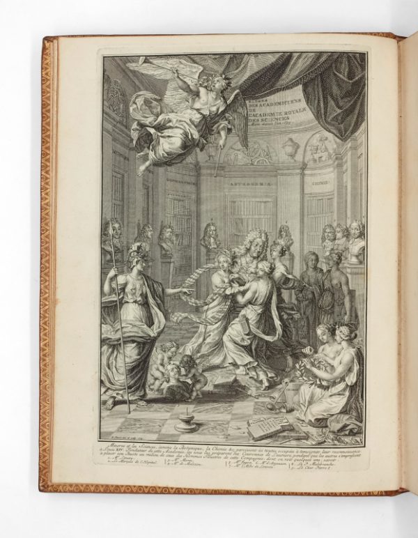 <span class="artist-name-product">FONTENELLE  Bernard Le Bovier de</span> Œuvres diverses. Nouvelle édition, augmentée & enrichie de figures gravées par Bernard Picart le Romain. - Image 3