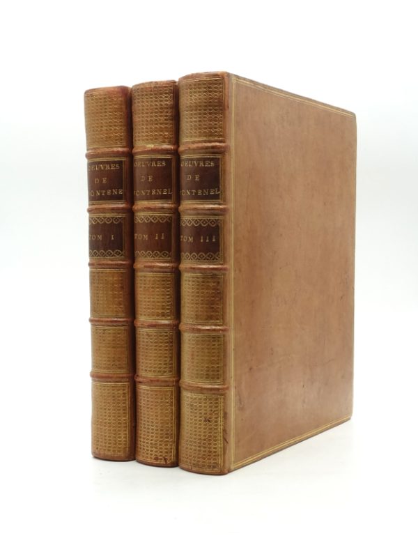 <span class="artist-name-product">FONTENELLE  Bernard Le Bovier de</span> Œuvres diverses. Nouvelle édition, augmentée & enrichie de figures gravées par Bernard Picart le Romain. - Image 5