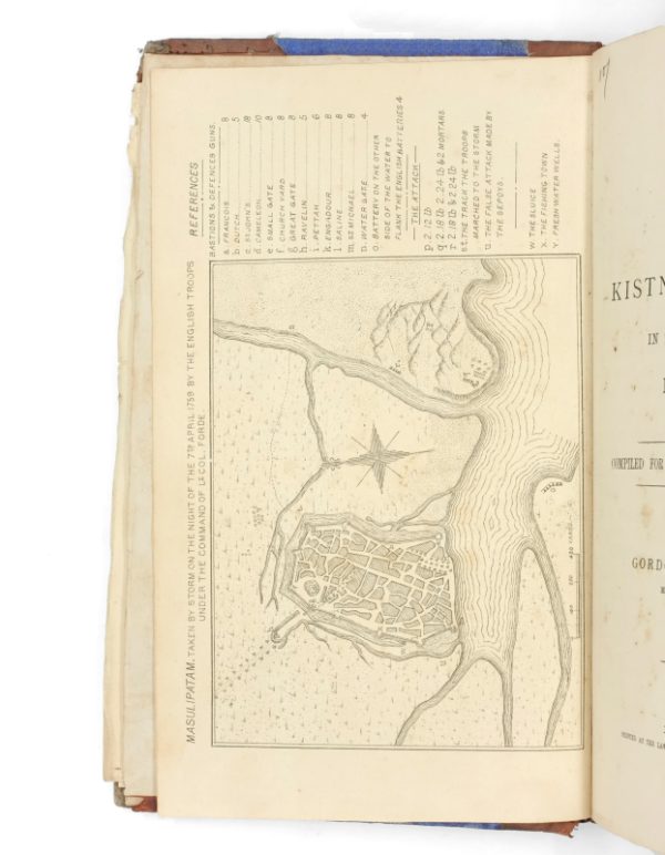 <span class="artist-name-product">MACKENZIE Gordon</span> A manual of the Kistna district, in the presidency of Madras. - Image 2