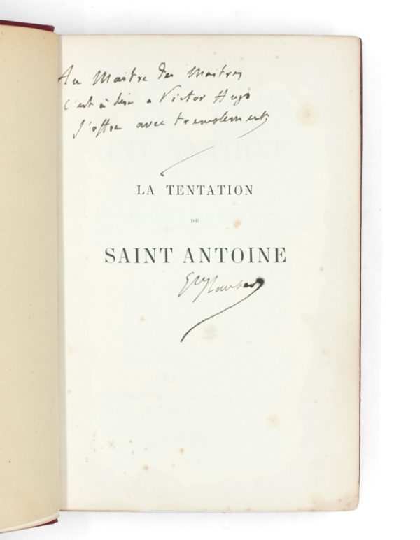 <span class="artist-name-product">FLAUBERT  Gustave</span> La Tentation de Saint Antoine.