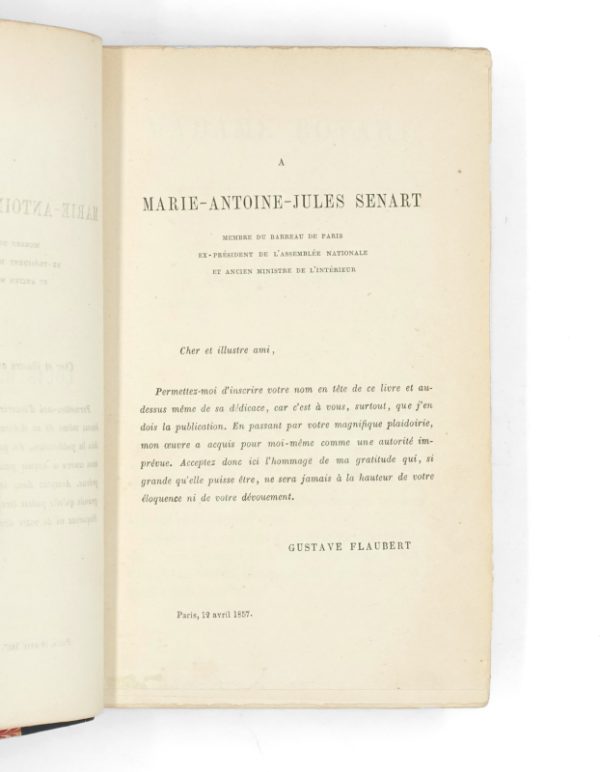 <span class="artist-name-product">FLAUBERT  Gustave</span> Madame Bovary - Mœurs de Province-. – Image 5