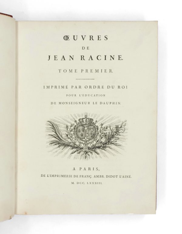 <span class="artist-name-product">RACINE  Jean</span> Oeuvres. – Image 2