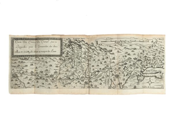 <span class="artist-name-product">FROIDOUR Louis de</span> Lettre à Monsieur Barrillon contenant la relation & la description des Travaux qui se font en Languedoc, pour la Communication des deux Mers.