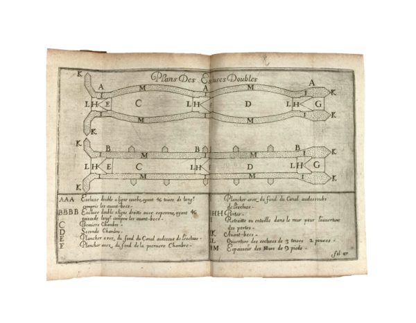<span class="artist-name-product">FROIDOUR Louis de</span> Lettre à Monsieur Barrillon contenant la relation & la description des Travaux qui se font en Languedoc, pour la Communication des deux Mers. - Image 4