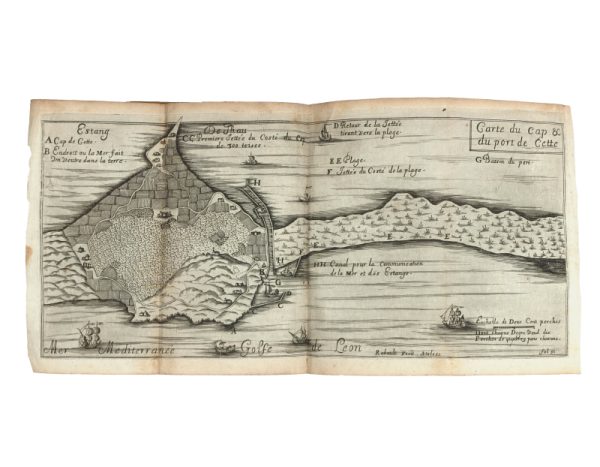 <span class="artist-name-product">FROIDOUR Louis de</span> Lettre à Monsieur Barrillon contenant la relation & la description des Travaux qui se font en Languedoc, pour la Communication des deux Mers. - Image 5
