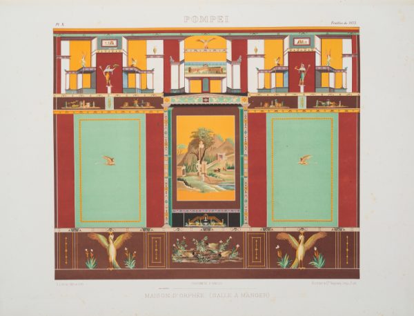 <span class="artist-name-product">CERILLO  Edoardo</span> Dipinti murali di Pompei. Medaglie. Istituto d'incoraggiamento di Napoli. Esposizioni di Londra e Milano. Versione francese pel Cav. Giulio Cottrau. – Image 5