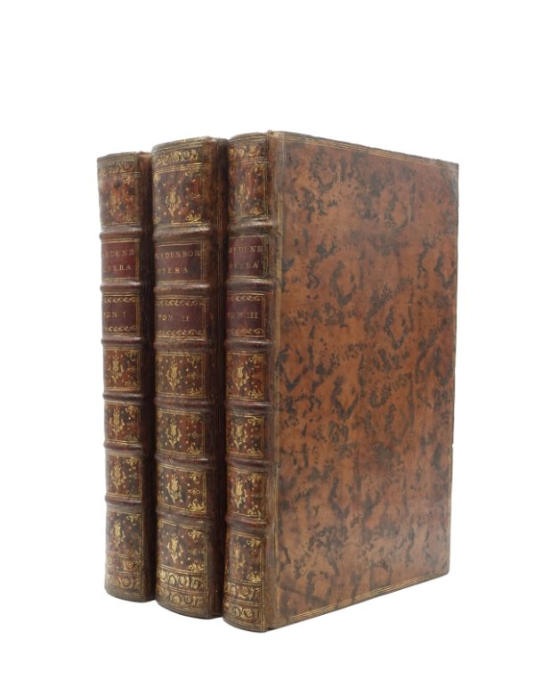 <span class="artist-name-product">SWEDENBORG Emanuel</span> Opera philosophica et mineralia. Tres tomi.- Principia rerum naturalium sive Novorum Tentaminum Phaenomena.- Regnum Subterraneum sive minerale de Cupro et Orchidalco.- Regnum subterraneum sive minerale de Ferro. – Image 3
