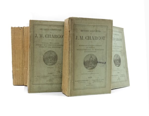 <span class="artist-name-product">CHARCOT Jean-Martin</span> Oeuvres complètes. Recueillies et publiées par Bourneville. - Image 6
