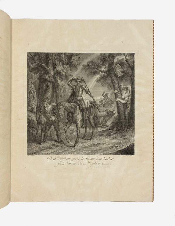 <span class="artist-name-product">CERVANTES SAAVEDRA  Miguel de</span> [Les principales Aventures de l'admirable Don Quichotte, représentées en figures.] – Image 7
