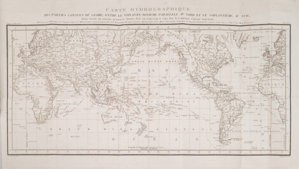 <span class="artist-name-product">MARCHAND Étienne</span> Voyage autour du monde pendant les années 1790, 1791, et 1792 (...) précédé d'une introduction historique ; auquel on a joint des recherches sur les terres australes de Drake, et un examen critique du voyage de Roggeween...
