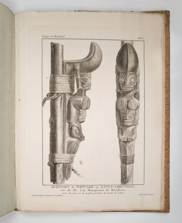 <span class="artist-name-product">MARCHAND Étienne</span> Voyage autour du monde pendant les années 1790, 1791, et 1792 (...) précédé d'une introduction historique ; auquel on a joint des recherches sur les terres australes de Drake, et un examen critique du voyage de Roggeween... – Image 4