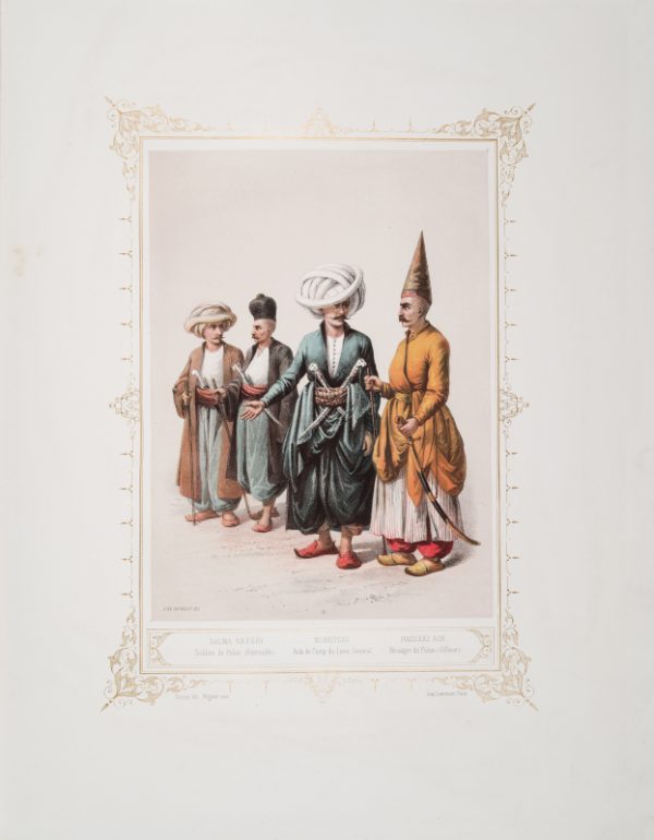 <span class="artist-name-product">BRINDESI  Jean</span> Elbicei Atika - Musée des anciens costumes turcs de Constantinople.