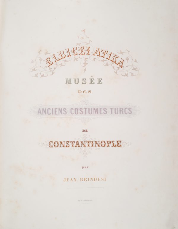 <span class="artist-name-product">BRINDESI  Jean</span> Elbicei Atika - Musée des anciens costumes turcs de Constantinople. – Image 3