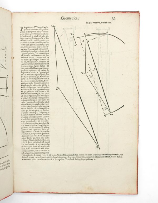 <span class="artist-name-product">CATALDI  Pietro Antonio</span> Trasformatione Geometrica dove si mostra come dato un retti lineo e gli stesso si riduca alla forma di qual si voglia retti lineo. – Image 3