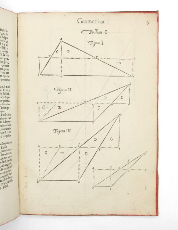 <span class="artist-name-product">CATALDI  Pietro Antonio</span> Trasformatione Geometrica dove si mostra come dato un retti lineo e gli stesso si riduca alla forma di qual si voglia retti lineo. – Image 5